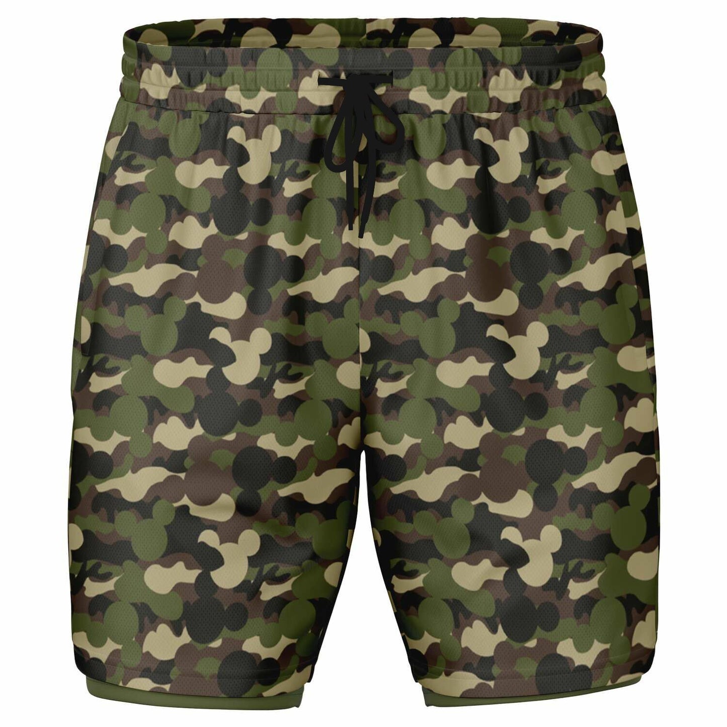 Camo Collection Men's Double Layer Shorts