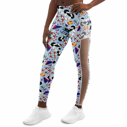 Cruise Collection Mesh Pocket Legging