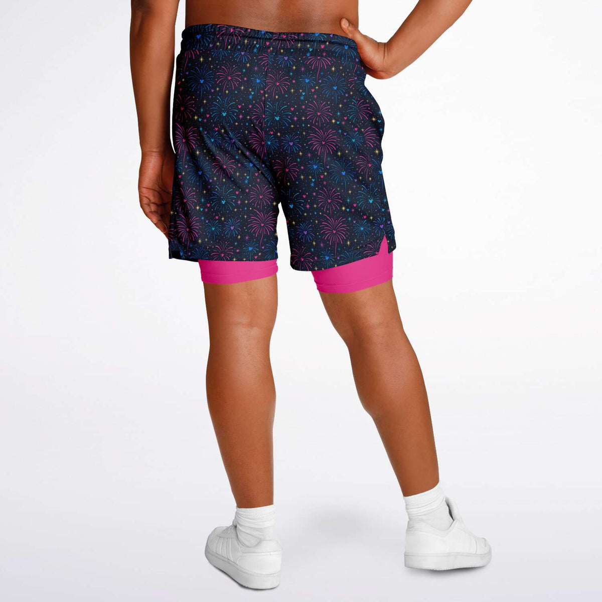 Fireworks Men's Double Layer Pocket Shorts