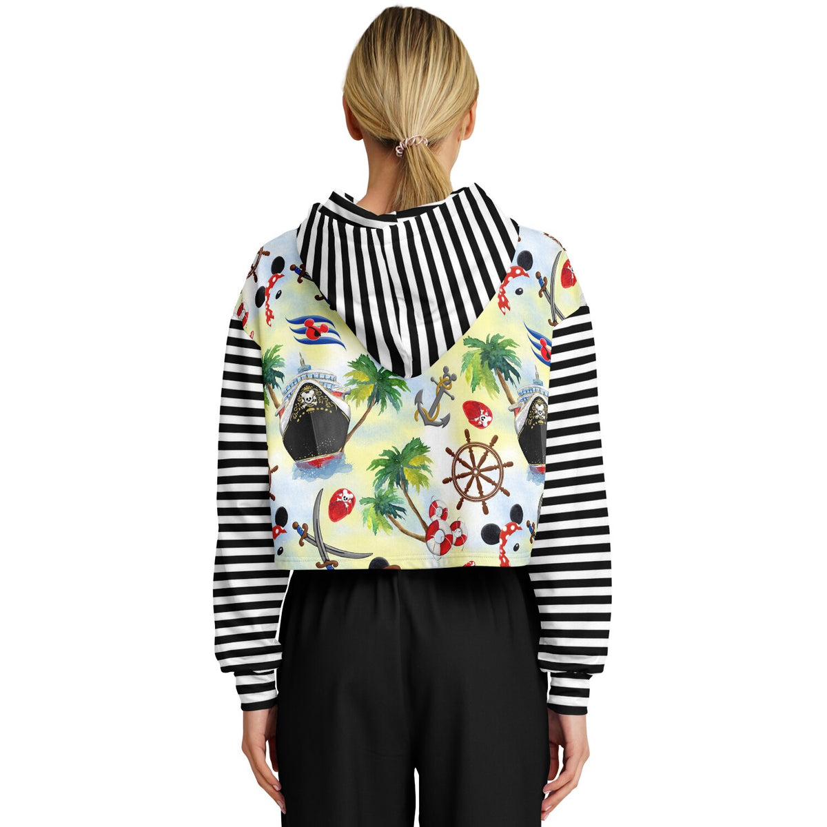Pirate Collection Cropped Hoodie
