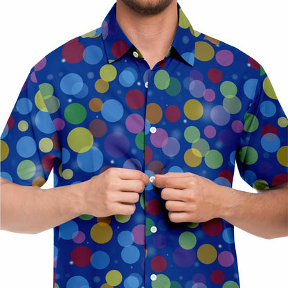 Core Memory Orbs Short Sleeve Button Down Shirt