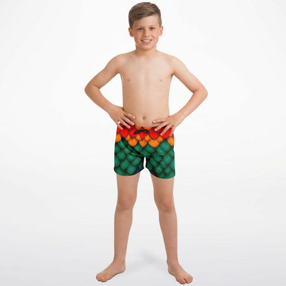 Crazy Bird Kid's Swim Trunks