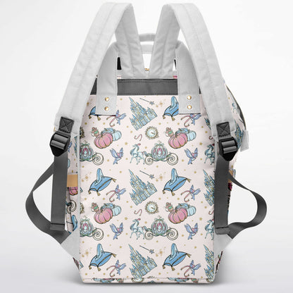 Glass Slipper Diaper Bag Backpack