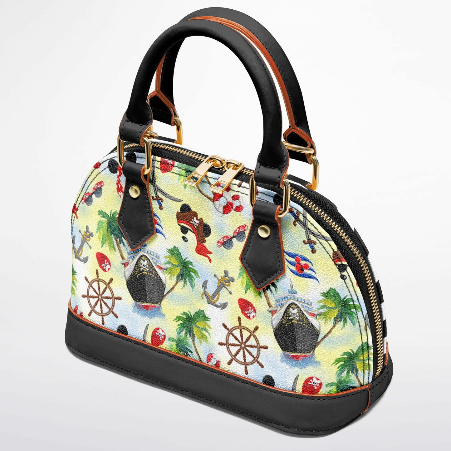 Pirate Dome Satchel Handbag