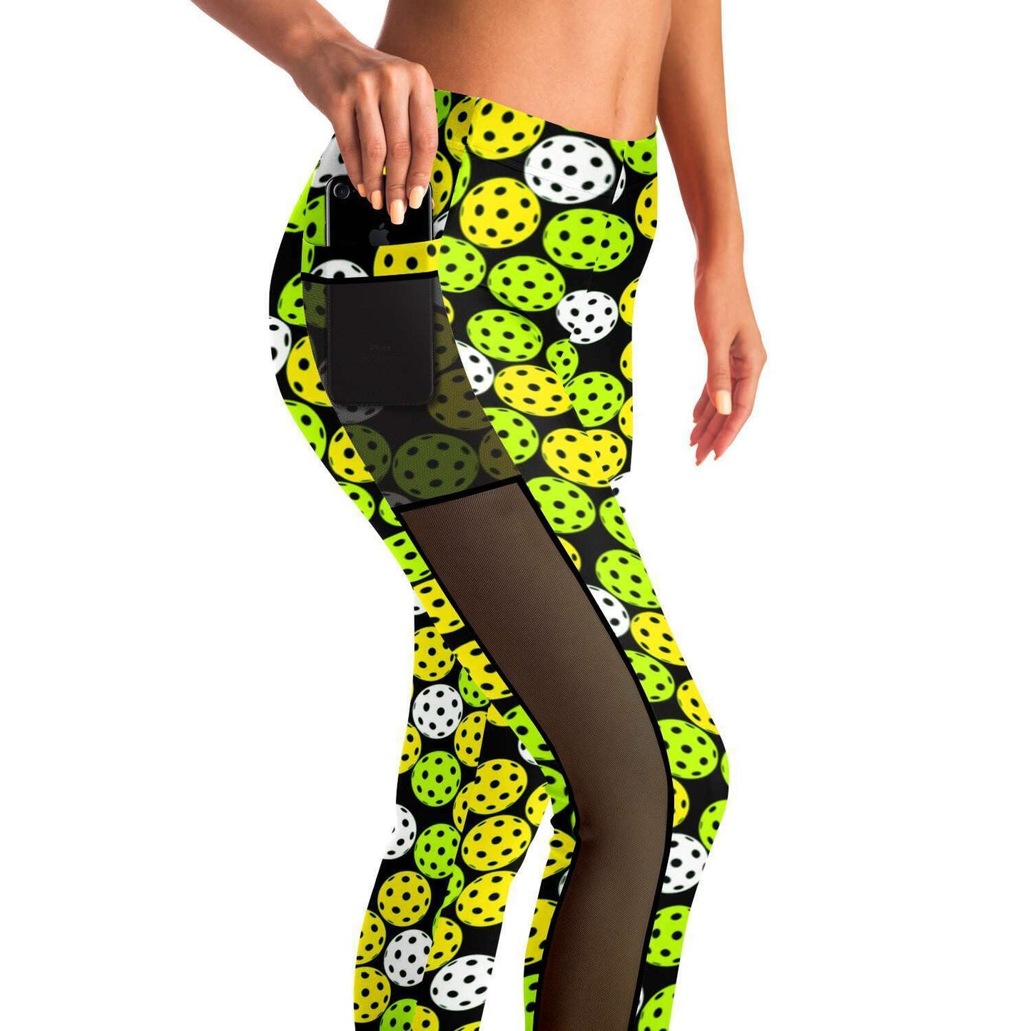 Women's Pickleball Mesh Pocket Leggings