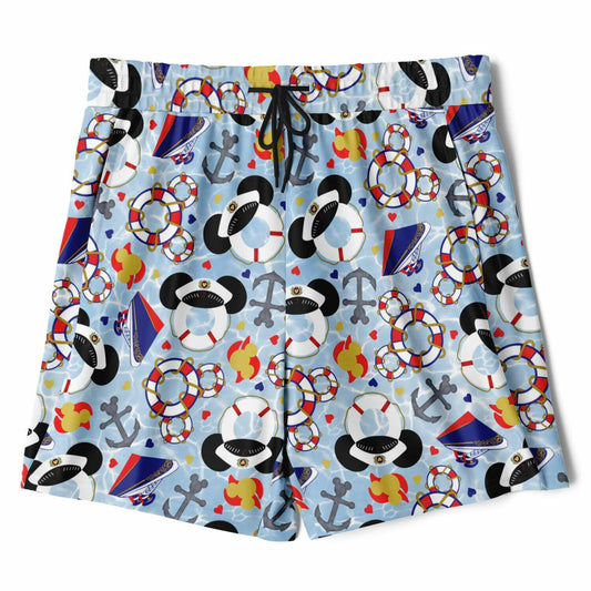 Men's Cruise Double Layer Pocket Shorts