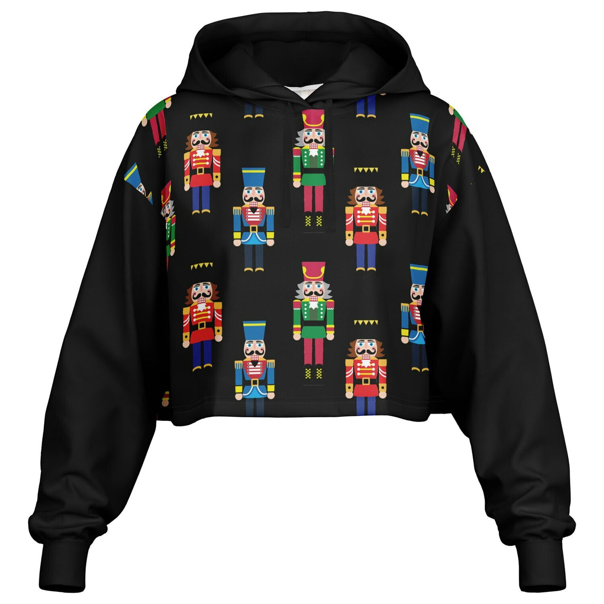 Nutcracker Cropped Hoodie