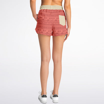 Hawaiian Princess Athletic Shorts
