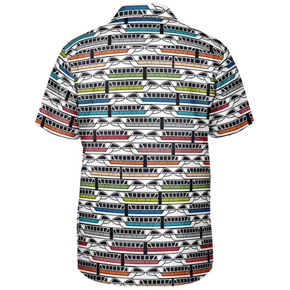 Monorail Collection Short Sleeve Button-Down Shirt