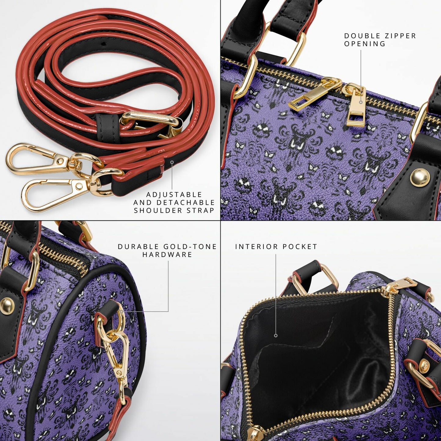 Haunted Mansion Crossbody Handbag