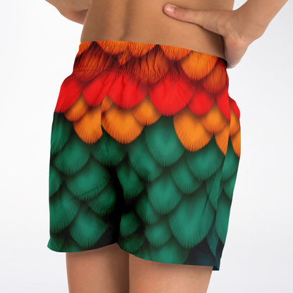 Crazy Bird Kid's Swim Trunks