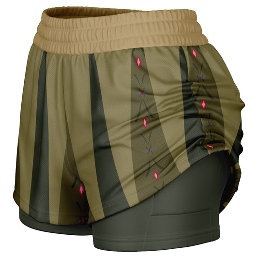 Anna Coronation Double Layer Pocket Shorts