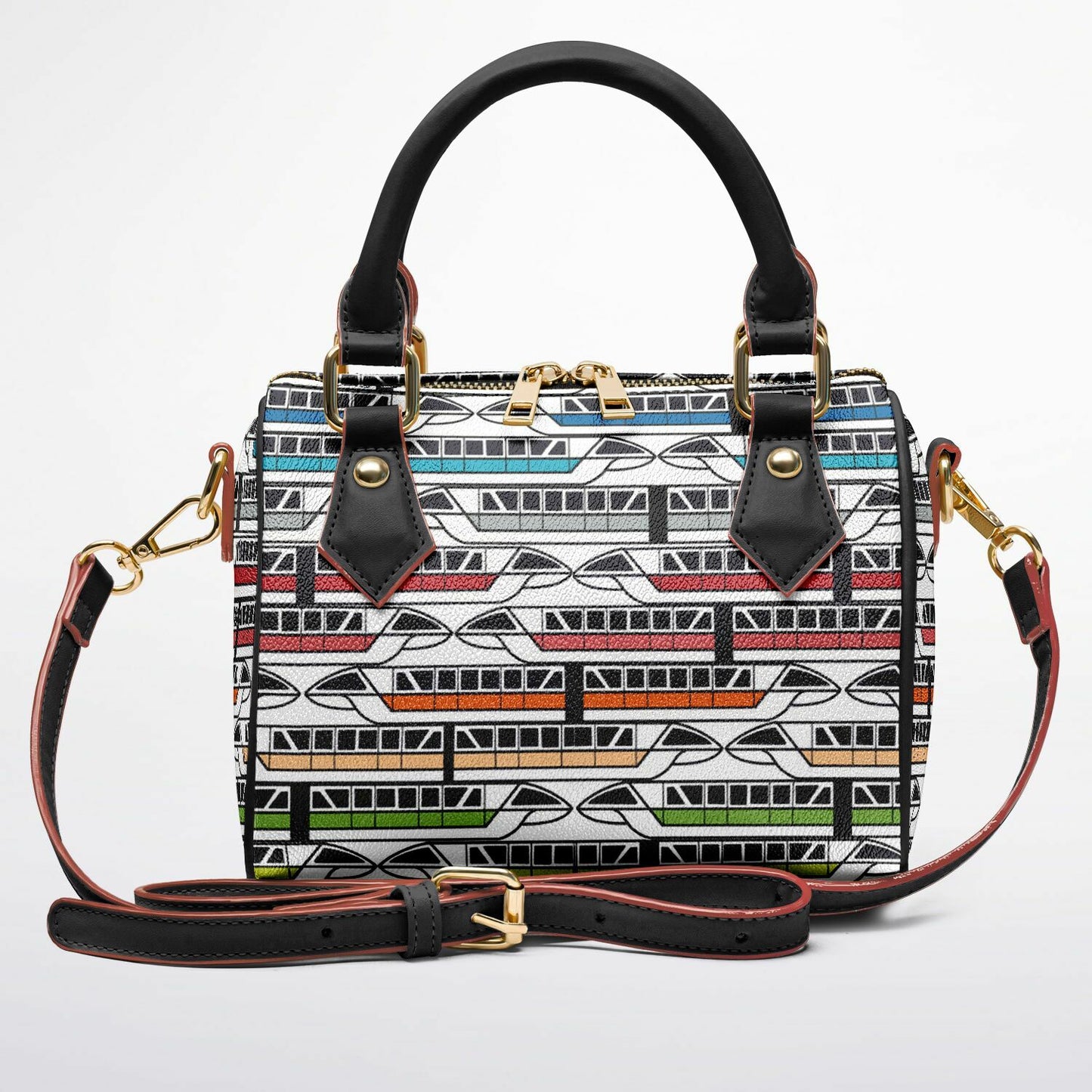 Monorail Collection Crossbody Handbag