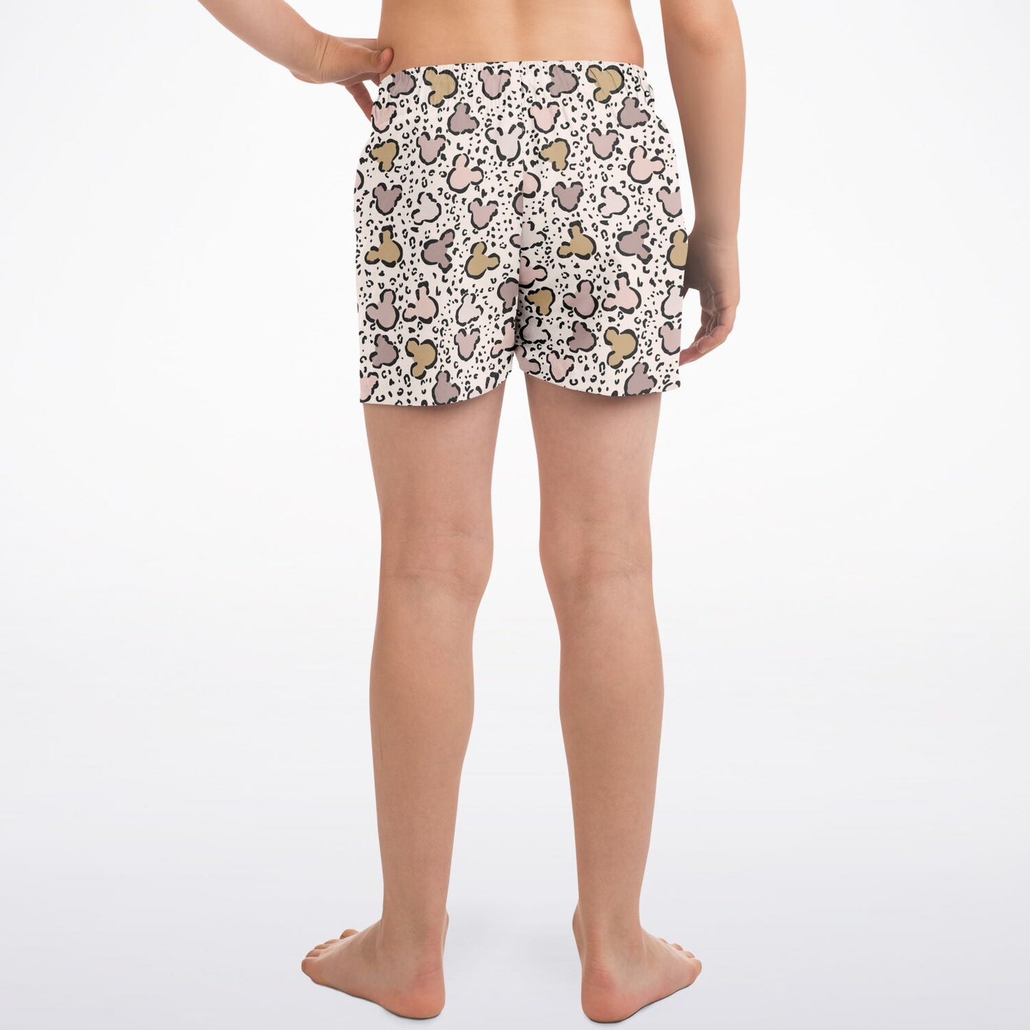 Boys Leopard Swim Trunks