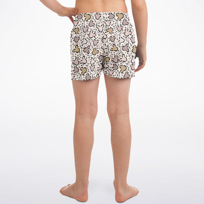 Boys Leopard Swim Trunks