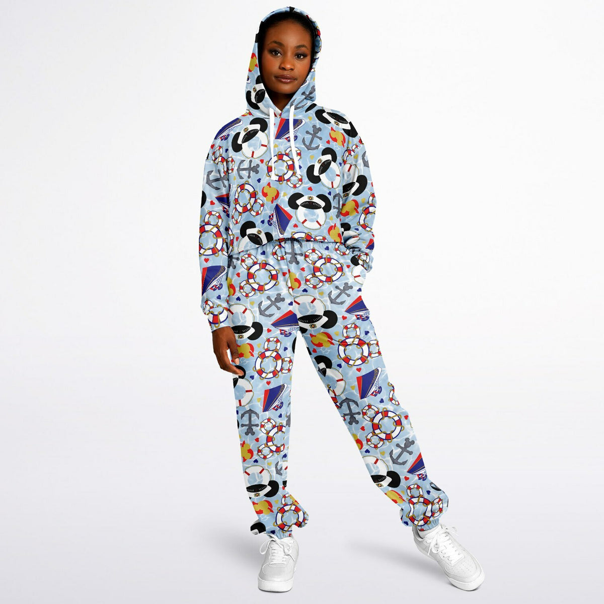 Cruise Collection Cropped Hoodie & Sweatpants
