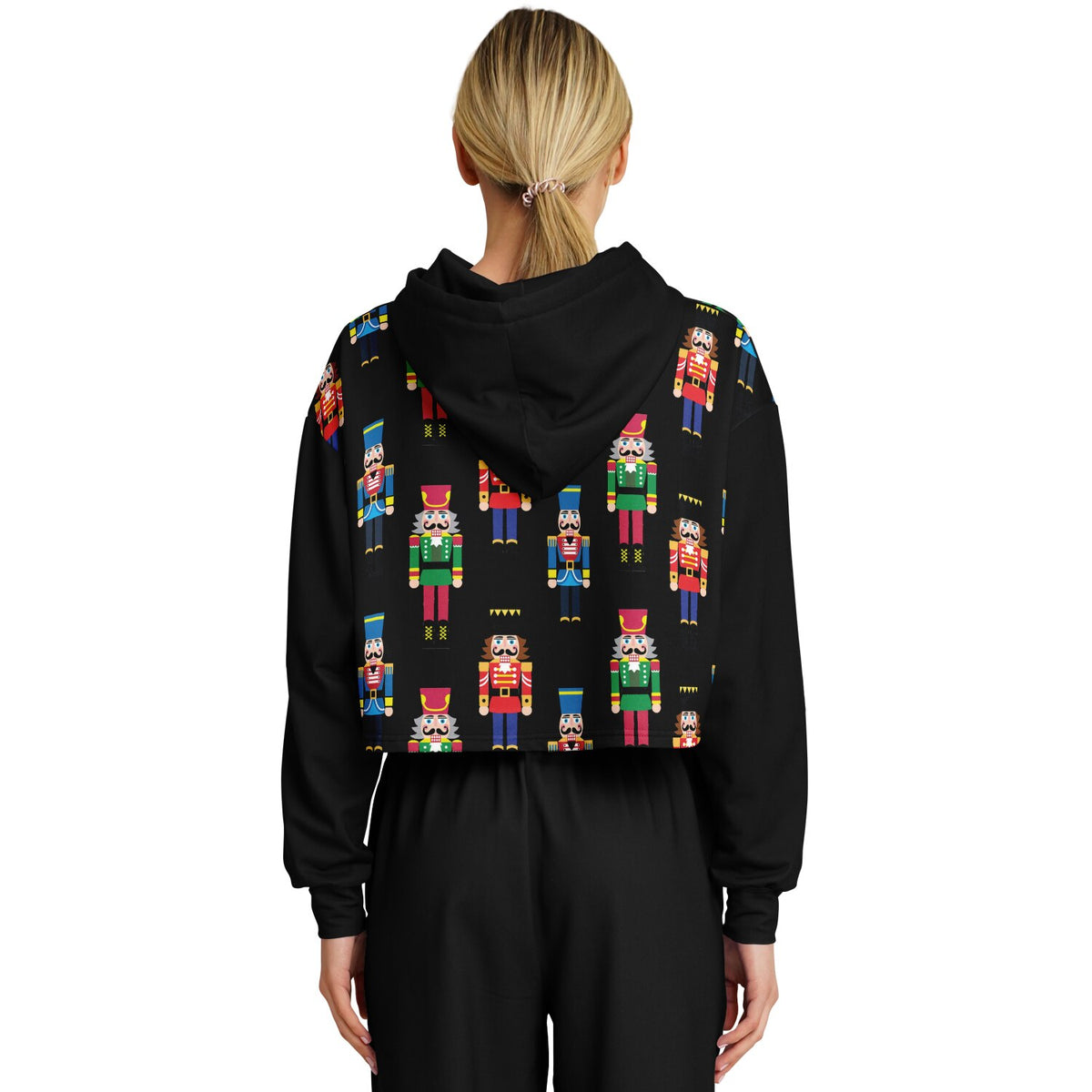 Nutcracker Cropped Hoodie