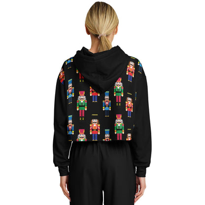 Nutcracker Cropped Hoodie