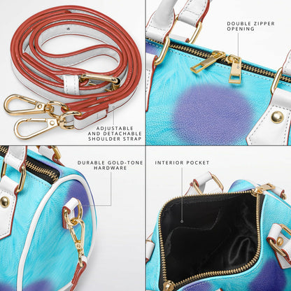 Fuzzy Monster Crossbody Handbag