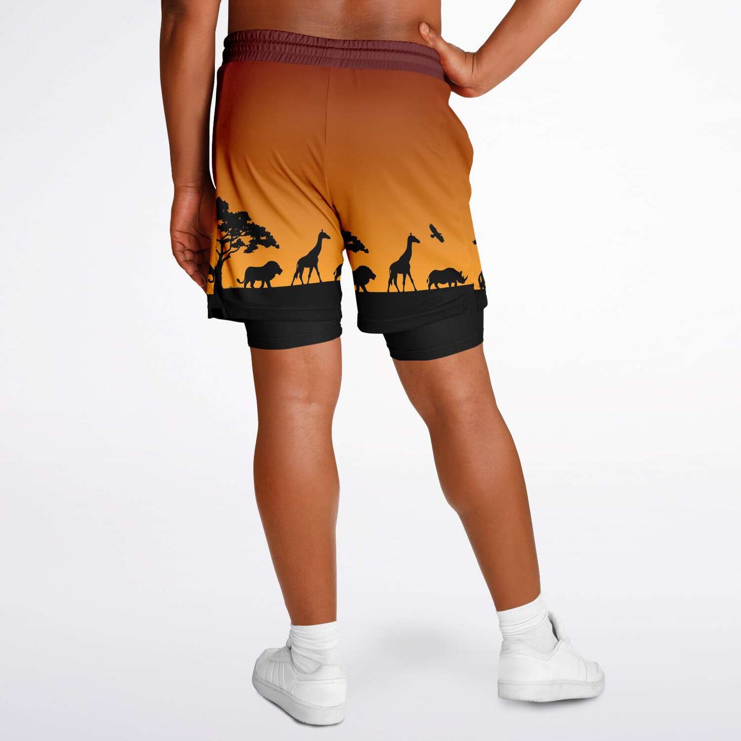 Safari Men's Double Layer Pocket Shorts