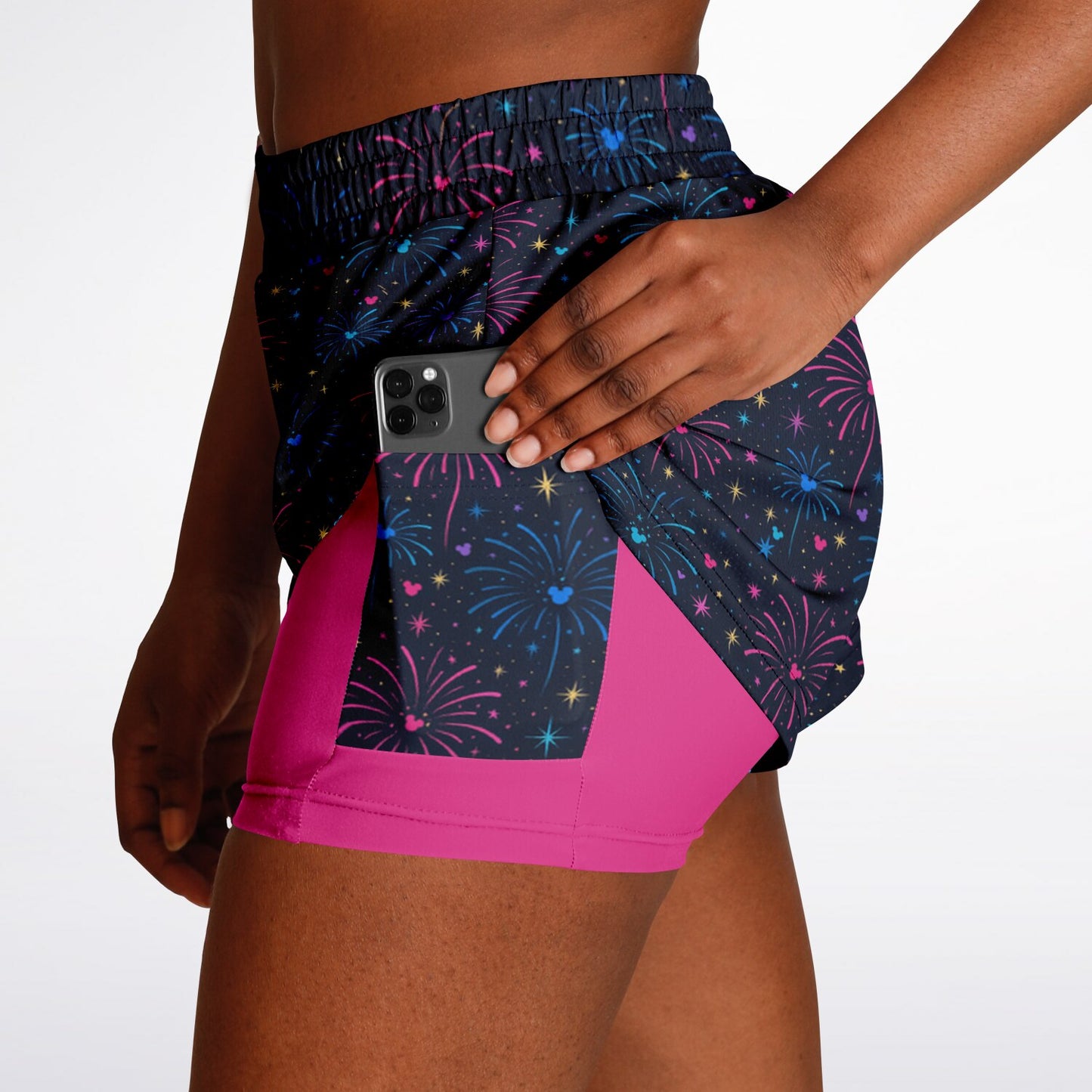 Fireworks Double Layer Pocket Shorts