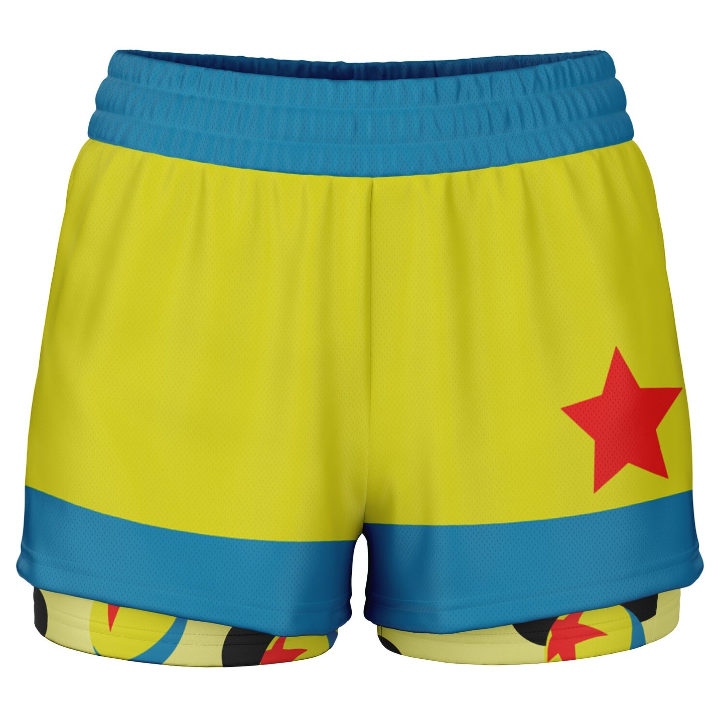 Star Ball Double Layer Pocket Shorts