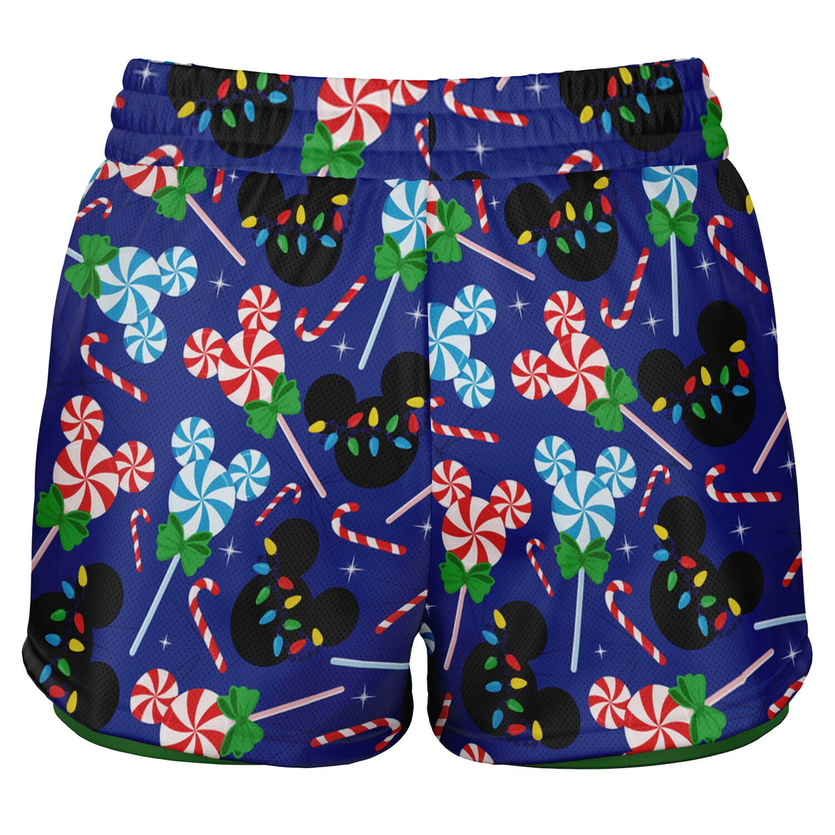 Peppermint Double Layer Pocket Shorts