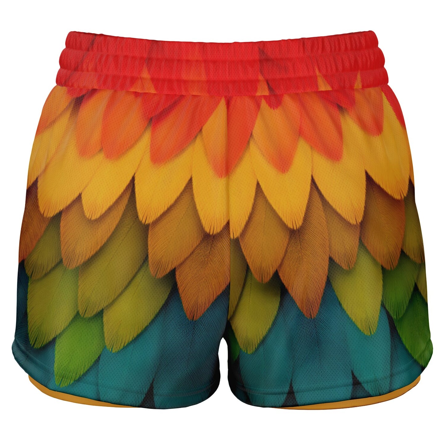 Crazy Bird Women's Double Layer Pocket Shorts