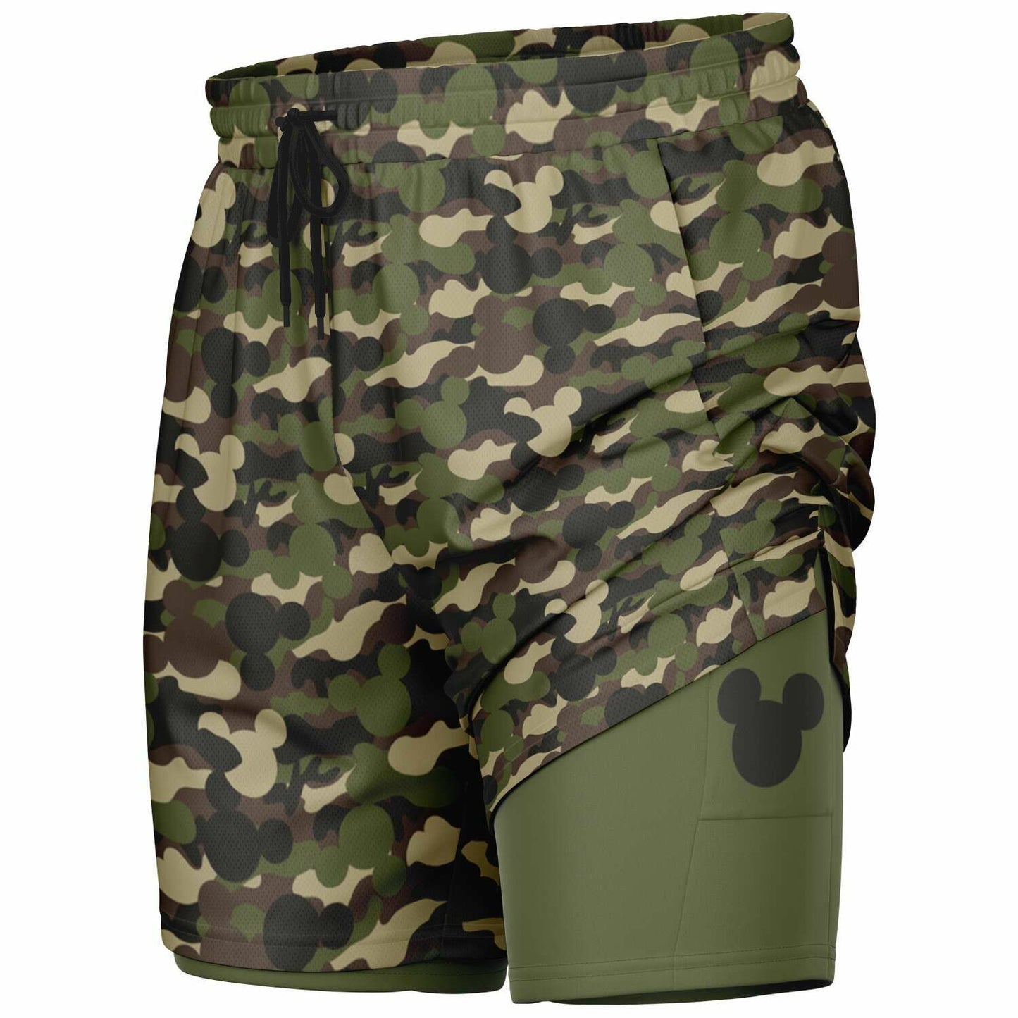 Camo Collection Men's Double Layer Shorts
