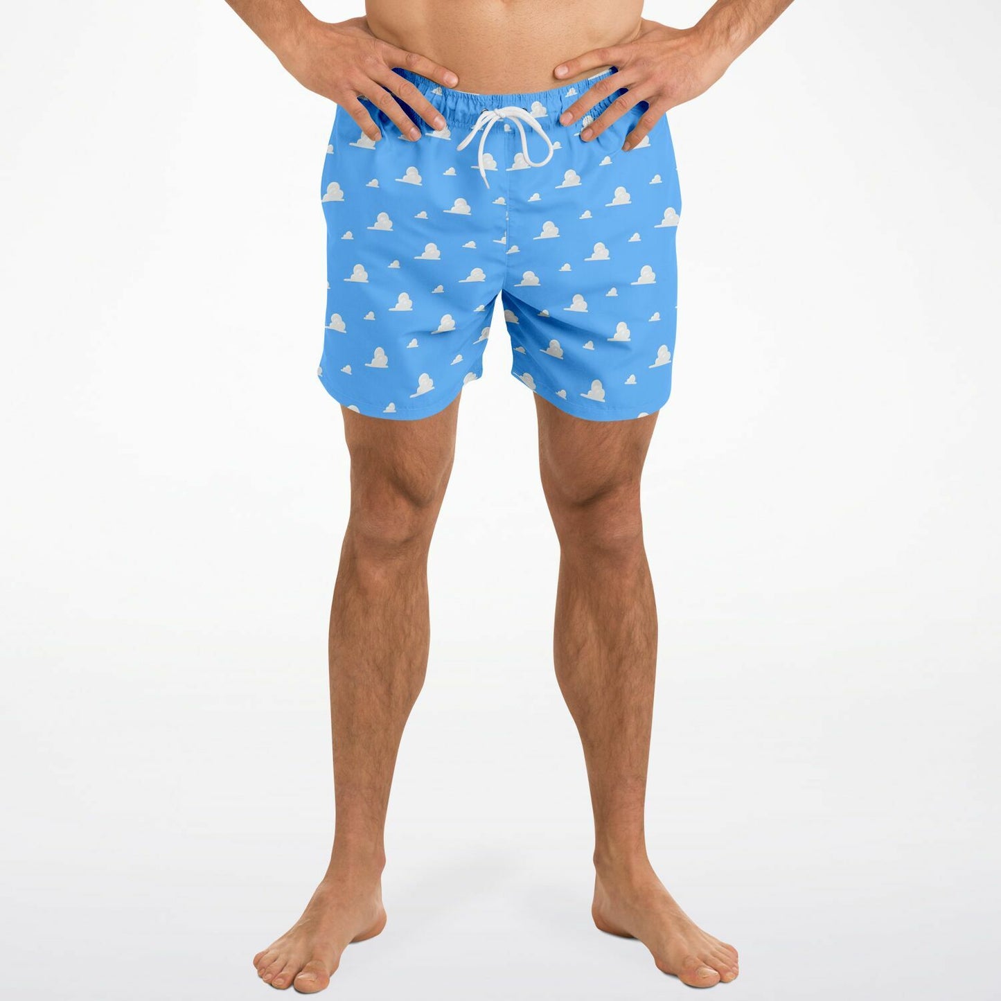 Toy Collection Cloud Wallpaper Men's Swim Trunks