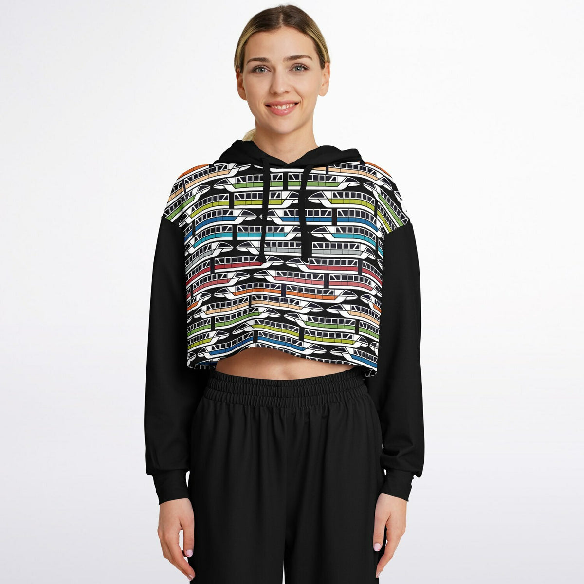 Monorail Cropped Hoodie