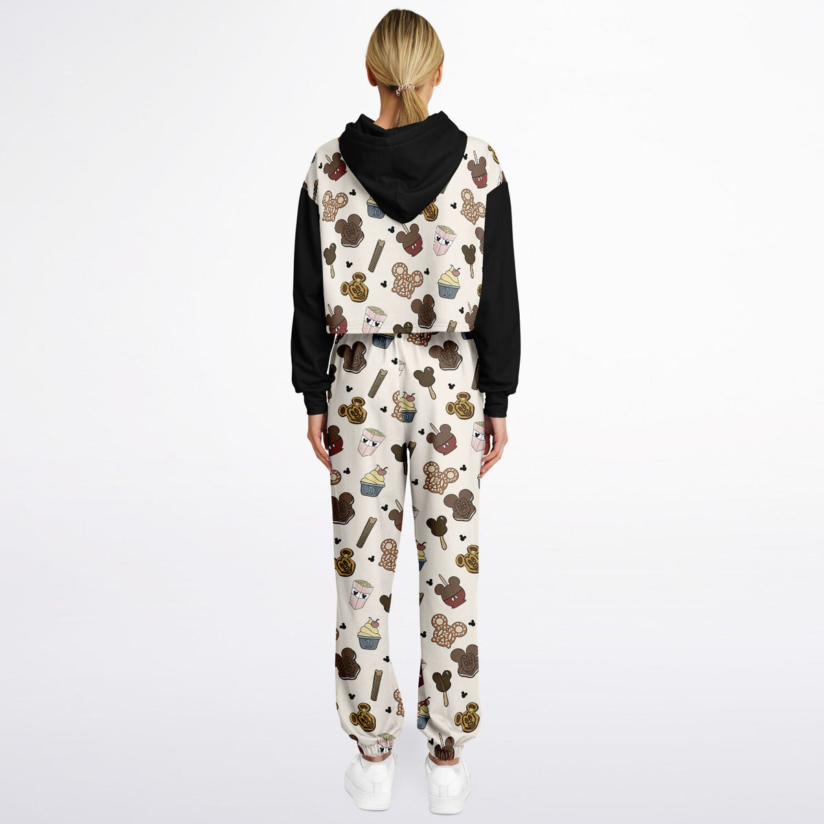 Snacks Cropped Hoodie & Sweatpants