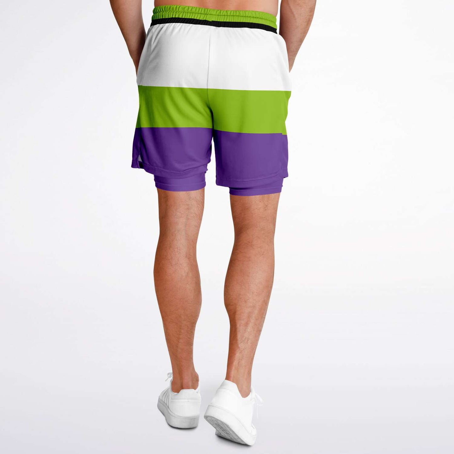 Space Ranger Men's Double Layer Pocket Shorts