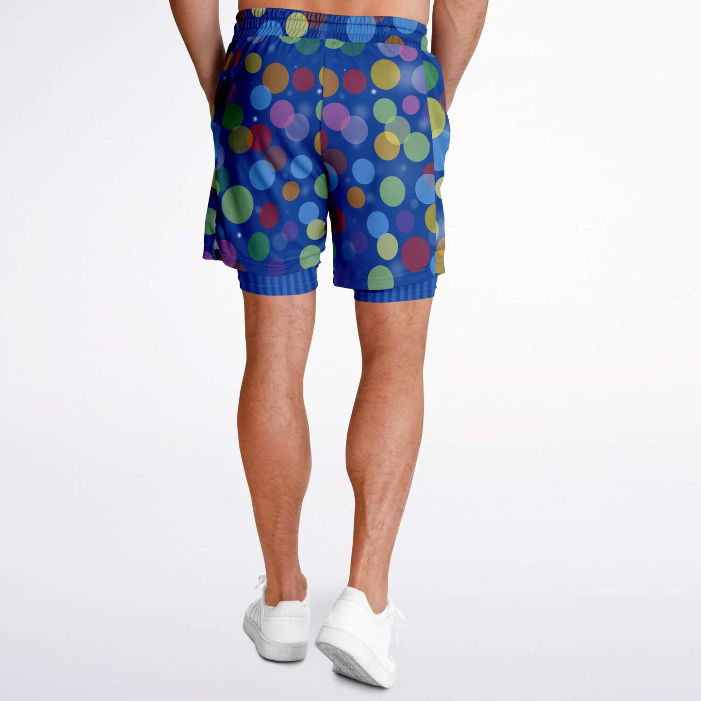 Core Memory Orb Men's Double Layer Pocket Shorts