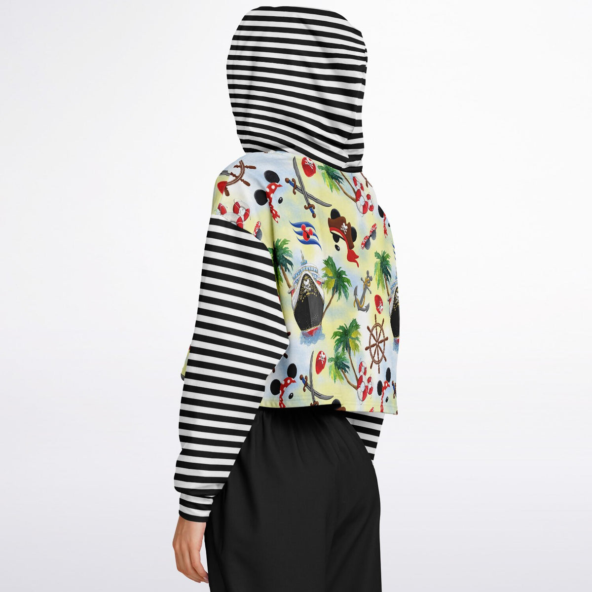 Pirate Collection Cropped Hoodie