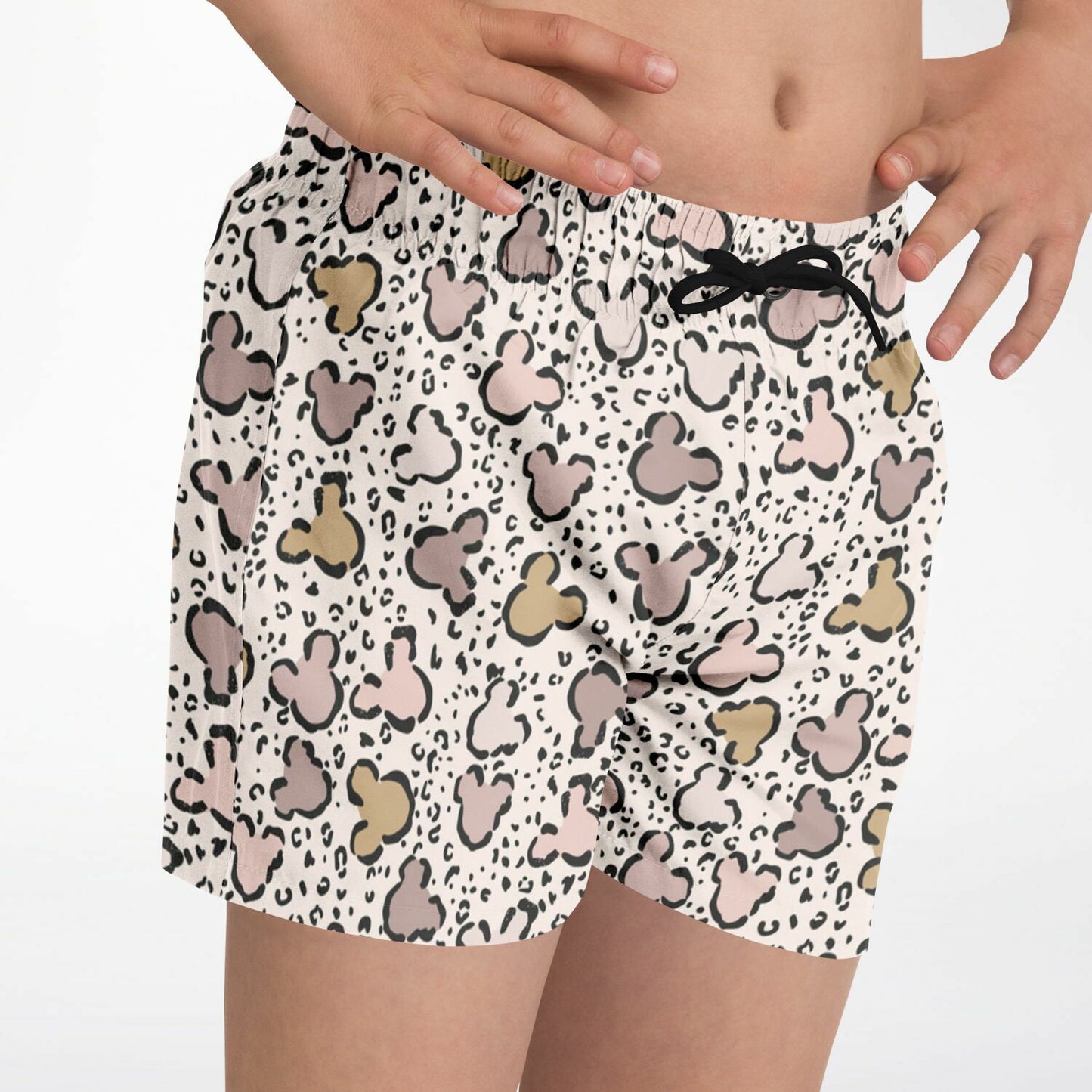 Boys Leopard Swim Trunks