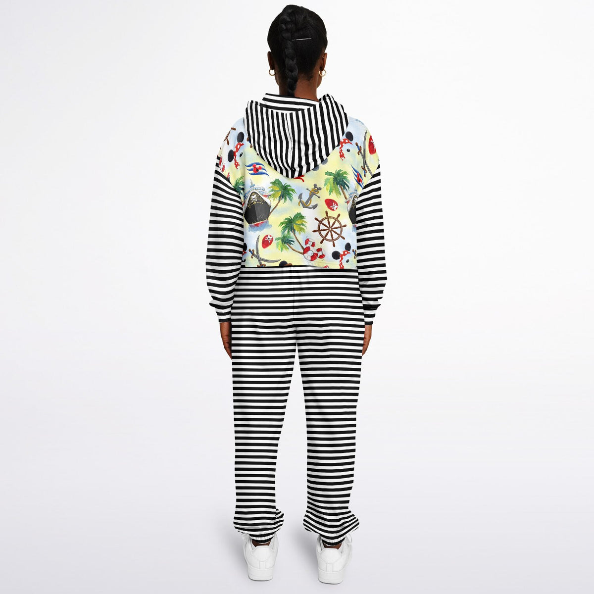 Pirate Collection Cropped Hoodie & Sweatpants
