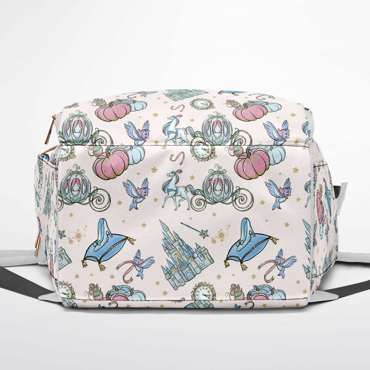 Glass Slipper Diaper Bag Backpack