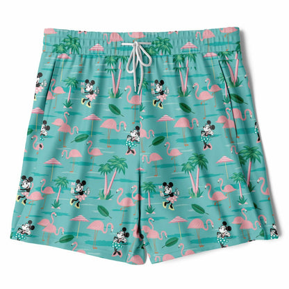 Flamingo Collection Men's Double Layer Pocket Shorts
