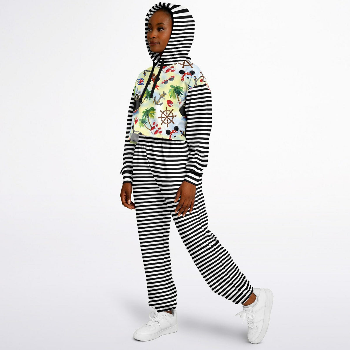 Pirate Collection Cropped Hoodie & Sweatpants
