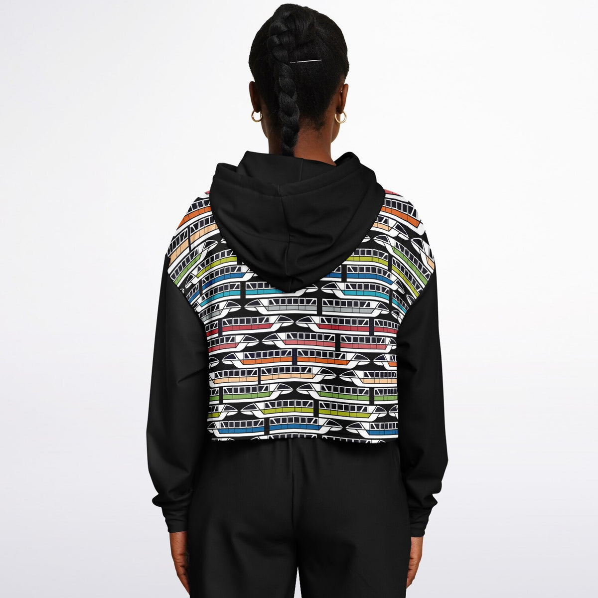 Monorail Cropped Hoodie