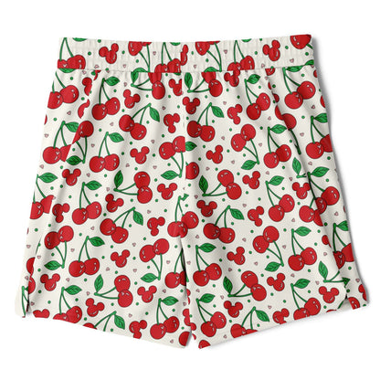 Cherry Collection Men's Double Layer Pocket Shorts