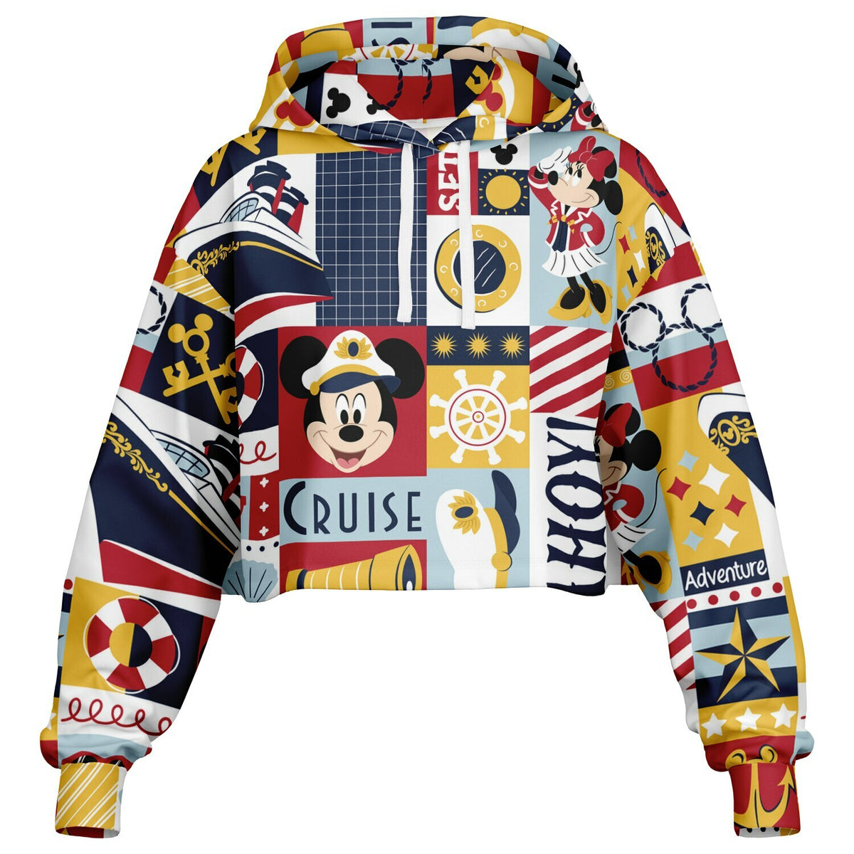 Cruise Cropped Hoodie