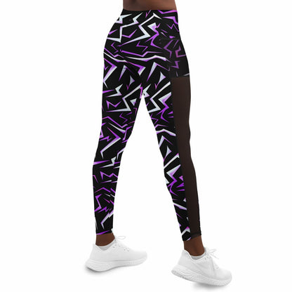 Patterns Collection Mesh Pocket Legging