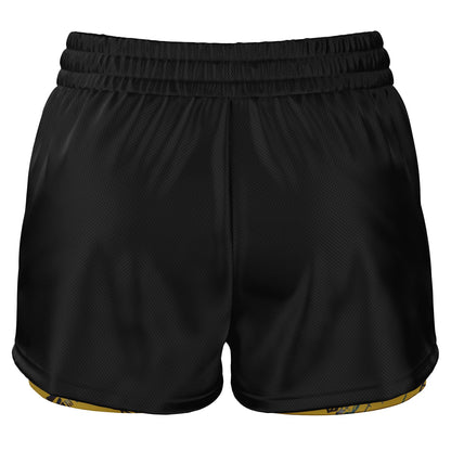 Space Star Double Layer Pocket Shorts