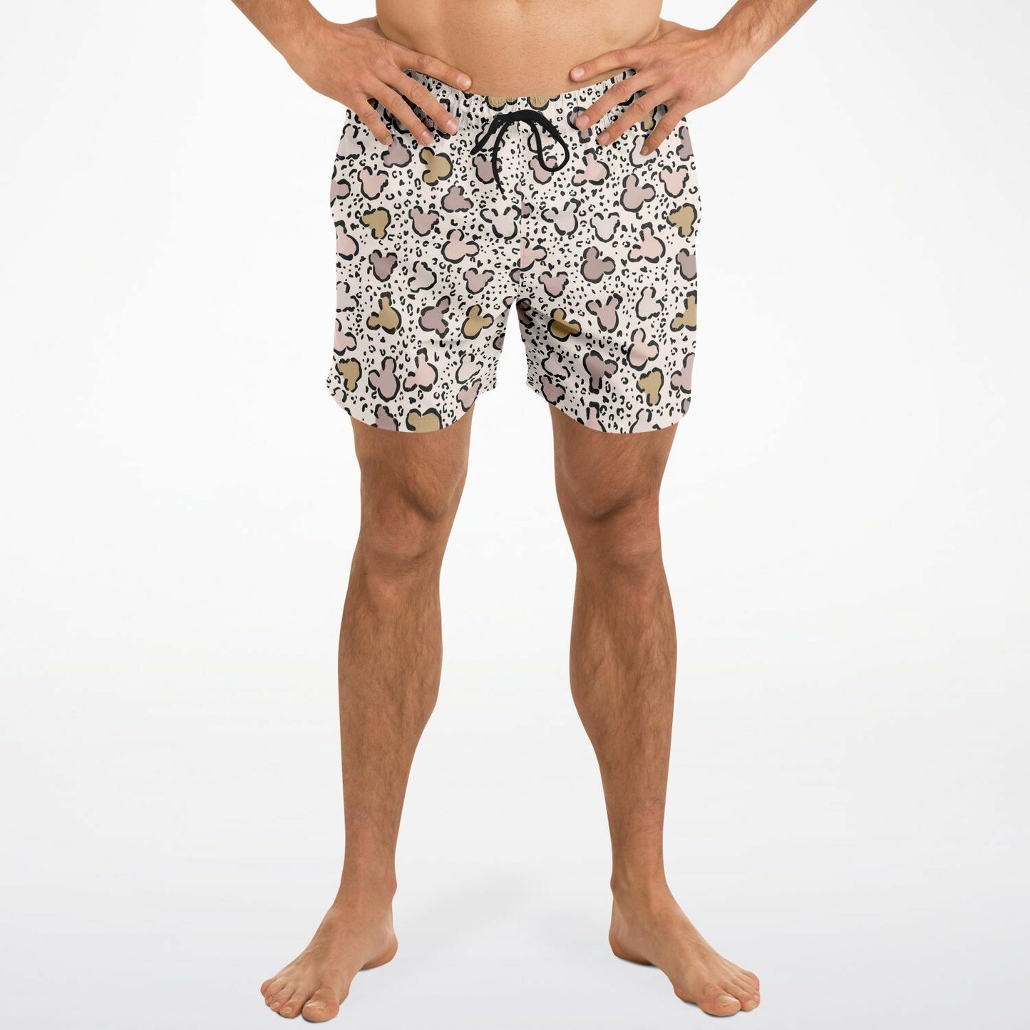 Men's Leopard Swim Trunks