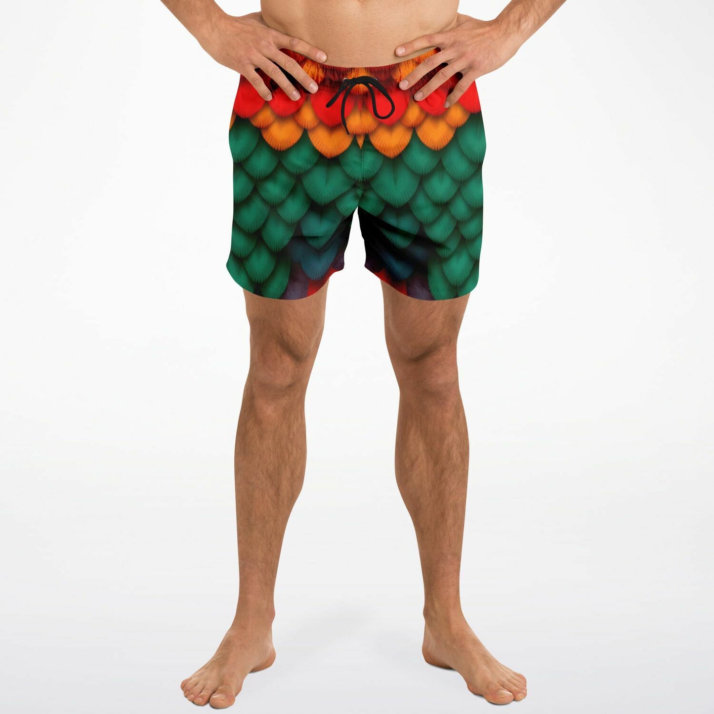 Crazy Bird Swim Trunks Men