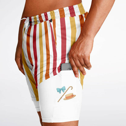 Chimneysweep Men's Double Layer Pocket Shorts