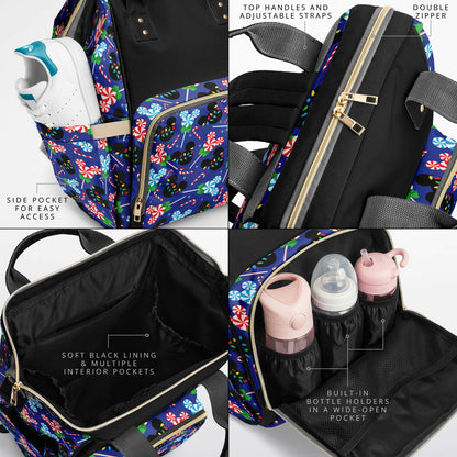 Peppermint Diaper Bag Backpack