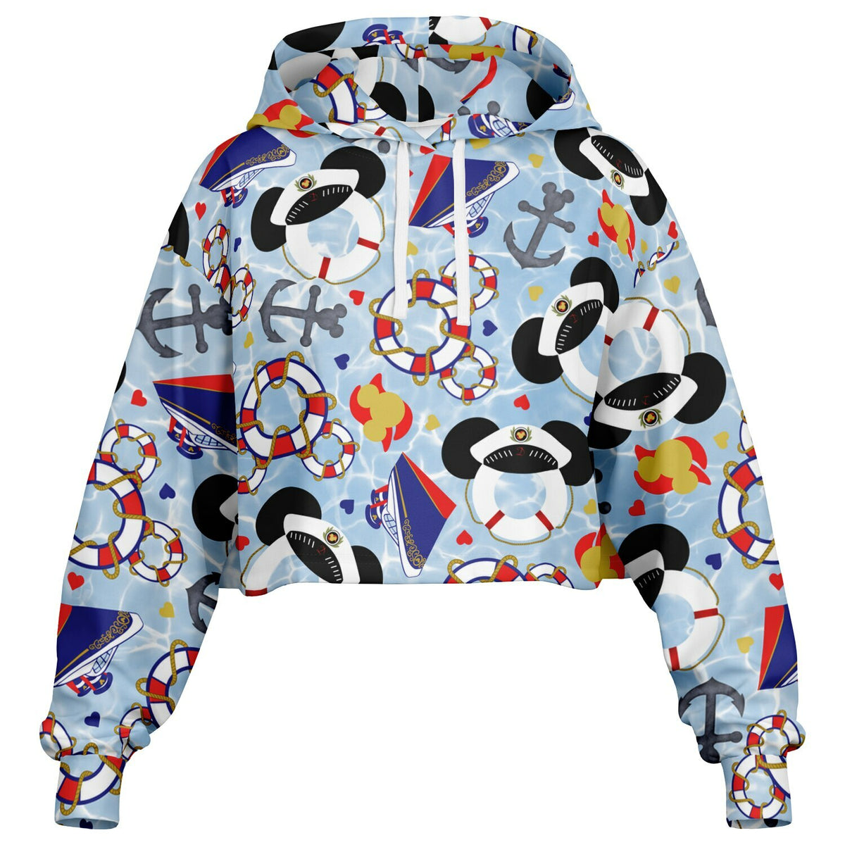 Cruise Collection Cropped Hoodie
